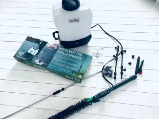 Trolla elektrisk sprøjte + ny vogn + lanse