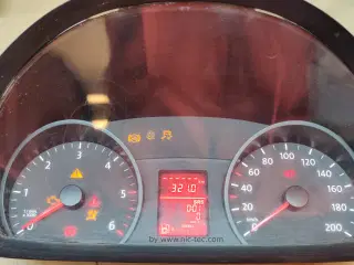 Reparation af speedometer og kombiinstrument til VW Crafter