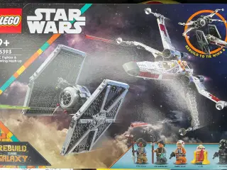 NY LEGO Star Wars 75393 TIE-jager og X-wing