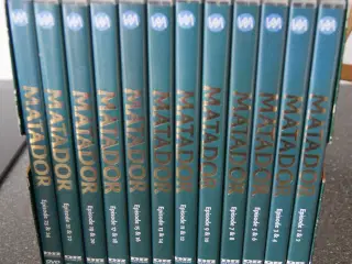 Matador serien alle 12-disc samlet i boks sælges