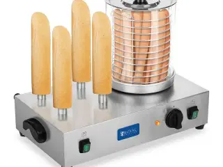 Fransk hotdog-maskine – 4 spyd