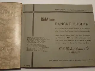 Rich´s Serie: Danske Husdyr fra 1932