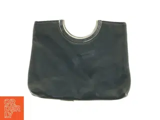 Sort og hvid håndtaske med metalhåndtag fra Aldo (str. 30 x 23 cm)