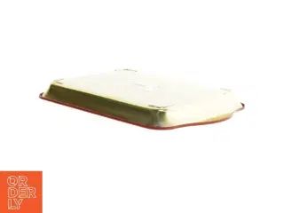 Fad i emaljeret metal (str. 21 x 14 cm)