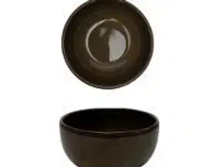 24 stk. Skål stentøj valnød 110 mm Rustik