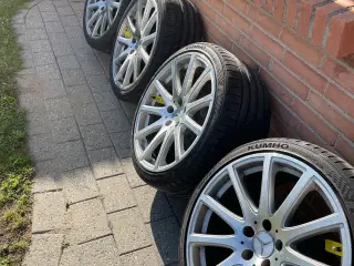 19” KLEEMANN fælge med sommerdæk smal/bred