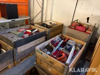 Lot blandede reservedele og fittings