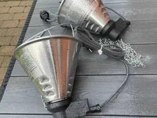 Varmelamper 2 stk.