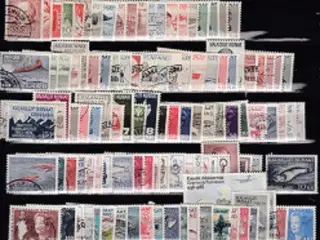 Grønlandske frimærker. 200 forskellige. AFA 3.300