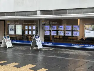 Butikslejemål overfor Føtex i Hovedgaden