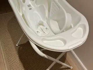 Baby badekar med stativ og babyindsats