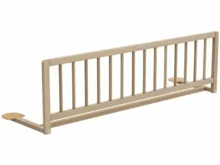 Sengehest i træ - 117 × 34,5 × 31 cm, brun