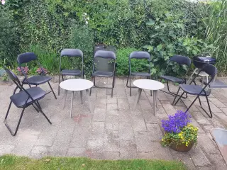 Cafestole og borde