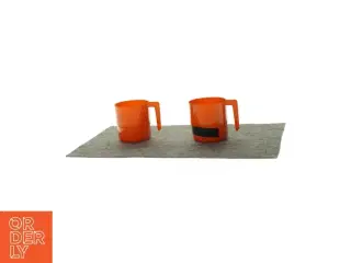 Plastikkopper (2 stk) (str. HØ 8 X 8 cm)
