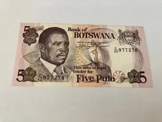 5 Pula Botswana