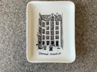Porcelæn Gammel Strand 46, mini-tarelke