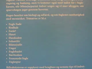 fugleliv i haven, af lars gejl, emne: dyr