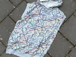 Unisex hoodie uden ærmer. Gina Tricot