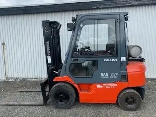 Gaffeltruck Gas