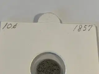 10 øre 1857 Sweden
