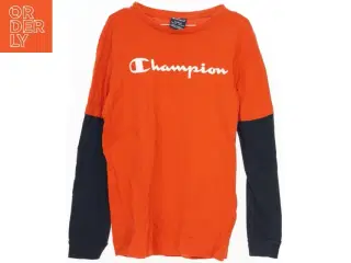 Langærmet T-shirt med Champion logo fra Champion (str. L)