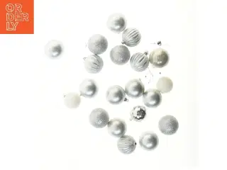 Sæt af julekugler, 6 cm (str. 6 cm)