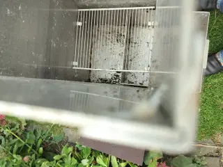 Røgeovn i 2 mm nittet aluminium