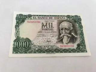 1000 Pesetas Spain 1971