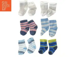 Sæt af babystømper (str. ca. 11 cm)