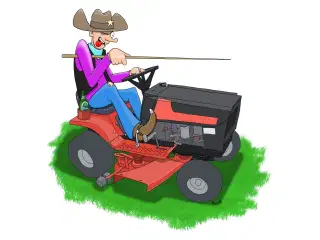 Havetraktor defekt 