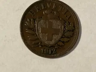 2 Rappen Switzerland 1912