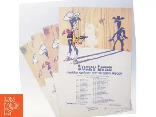 4 stk Lucky Luke Morris & Goscinny (Bog)