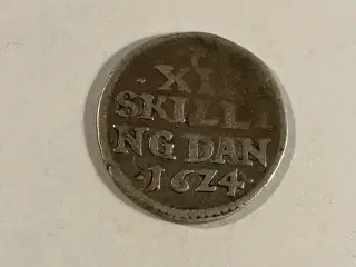 12 Skilling 1624 Danmark