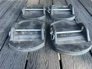 Støttebens underplader