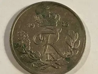 25 Øre 1958 Danmark