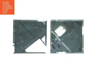 Kvadratiske spejle med facetkant (str. 20x20 cm)