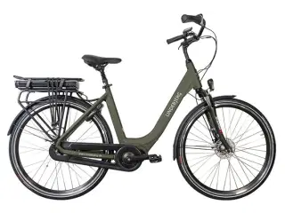 Lindebjerg 28'' Elcykel Center LUX - Mat Grøn - 46cm