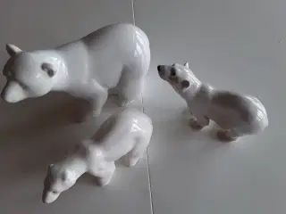 Isbjørnefigurer 