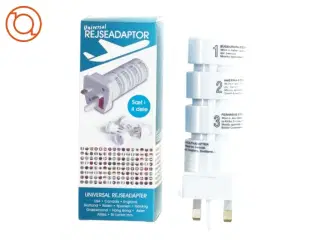 Rejse adaptor fra Universal Rejseadapter (str. 14 cm)