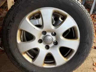 Vinterdæk på alufælge