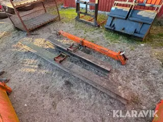 Afrettere og kranarm