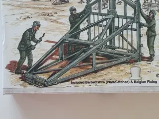 Tysk "Belgian barriere" 1/35