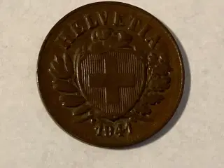 2 Rappen Switzerland 1941