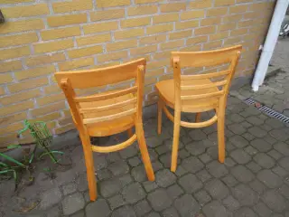 2 stk Stole I Bøgetræ 
