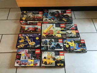Lego technic fra 70-80 erne