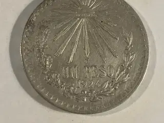 Un Pesos Mexico 1924