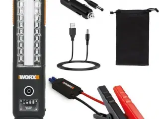 Worx Jumpstarter / Powerbank - 12.000 mAh (ubrugt og ubrudt emballage)