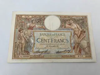 100 Francs France 1933