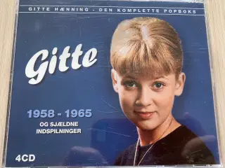 Cd-box med Gitte Henning