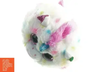 Enhjørning plysbamse (str. 8 cm)